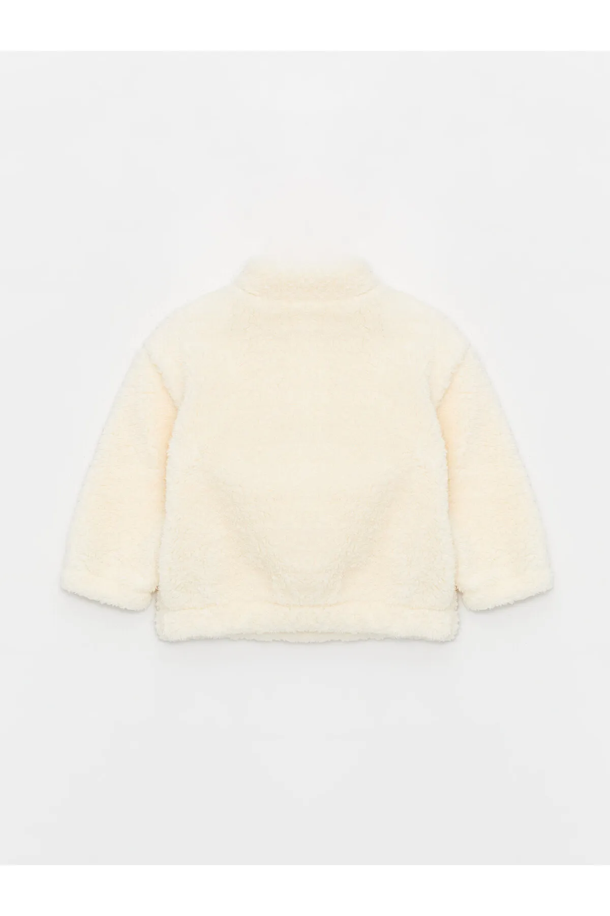 LC Waikiki  Besticktes Plüsch-Mädchen-Sweatshirt mit hohem Kragen