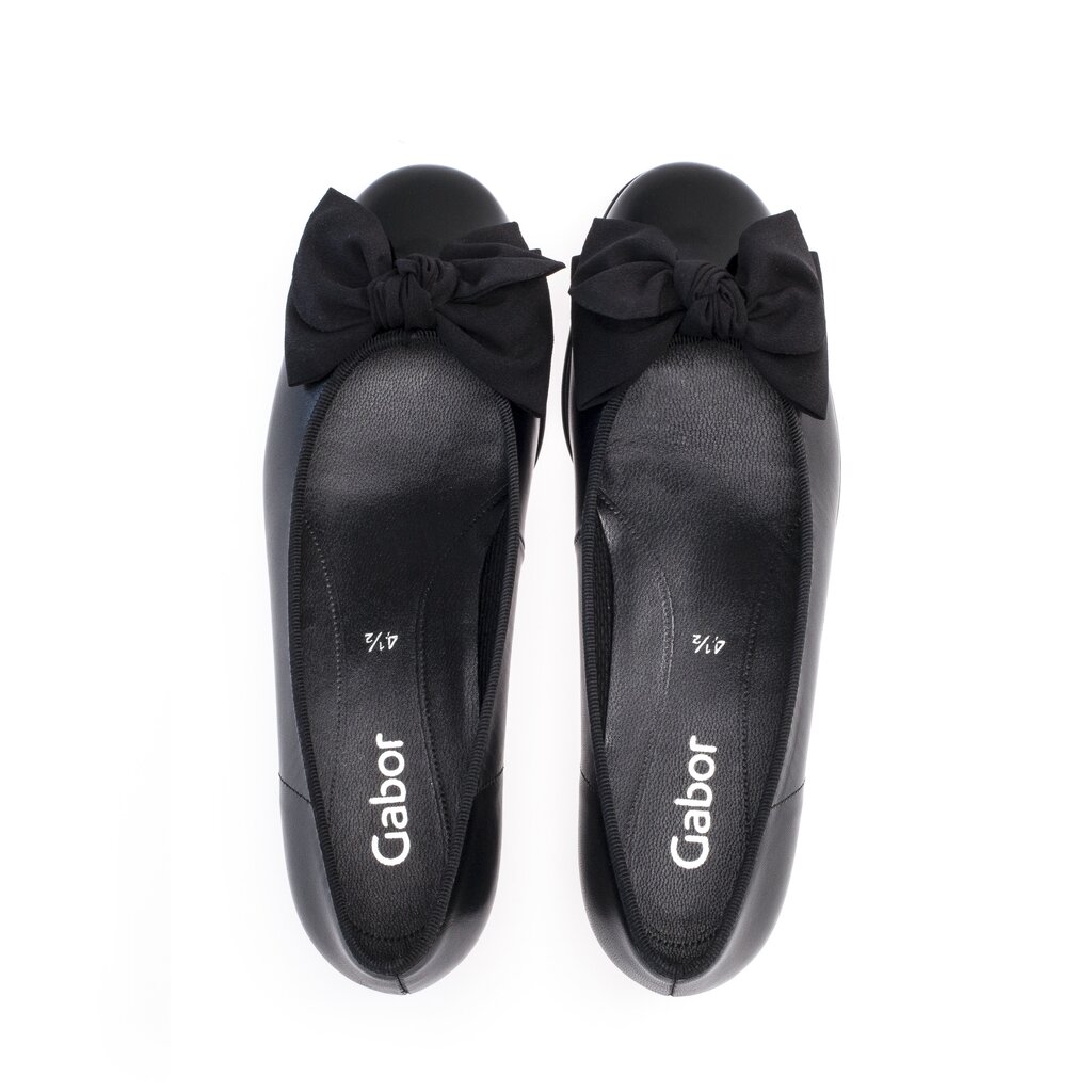 Gabor fashion Eleganter Ballerina schwarz