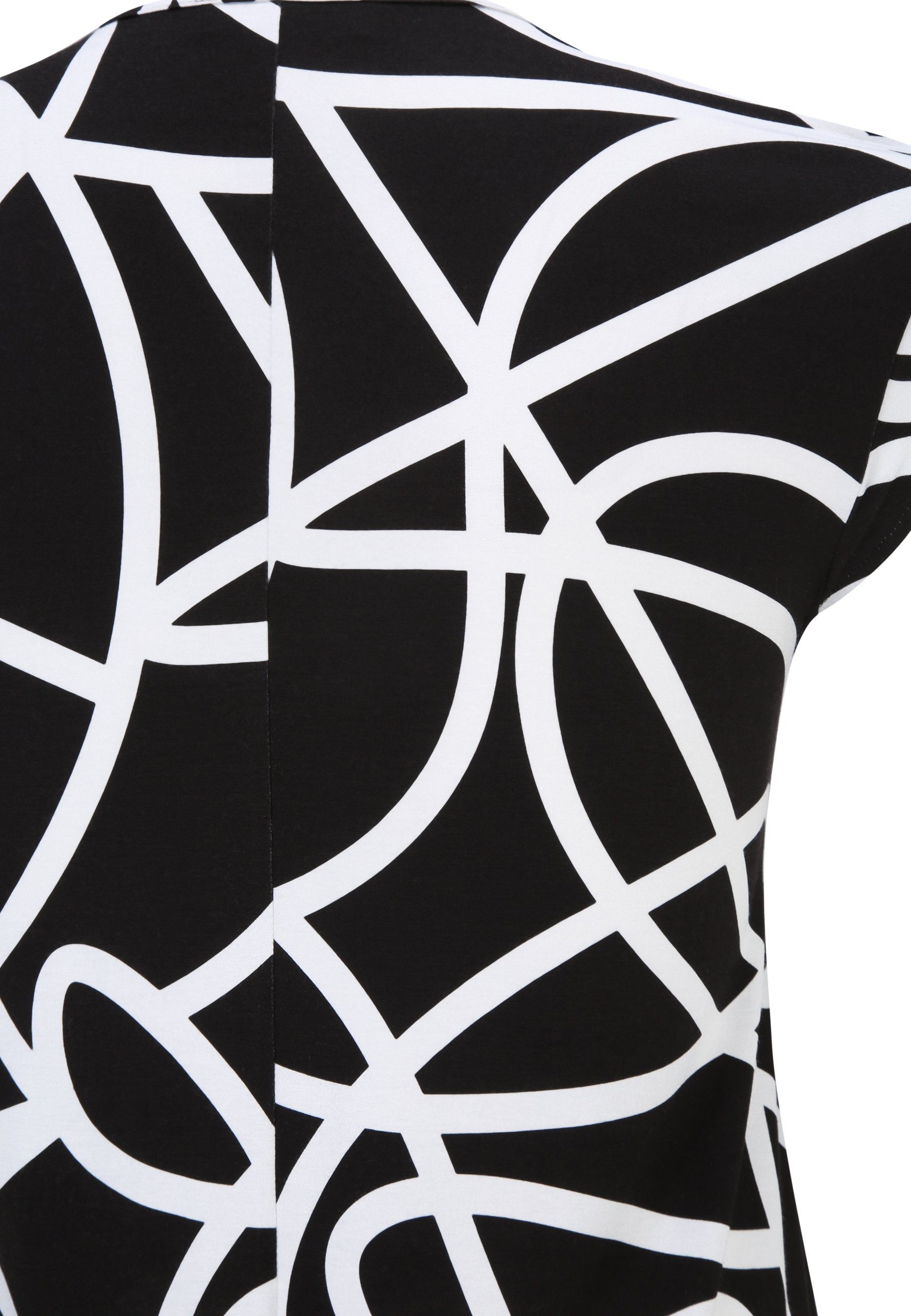 Doris Streich Tunika Long-Shirt mit Grafik-Print mit modernem Design