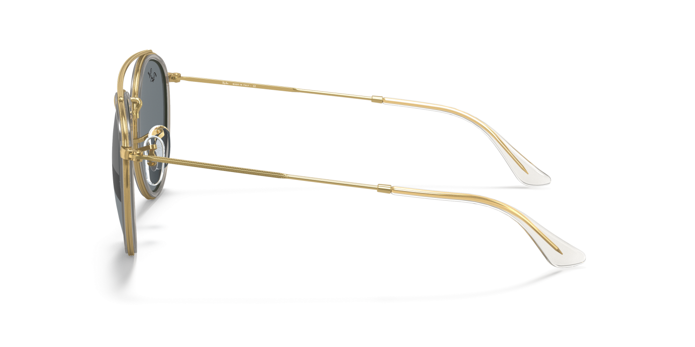 PUNTĂ ROTUNDĂ DUBLU LEGEND GOLD - Auriu Lustruit Albastru/Gri