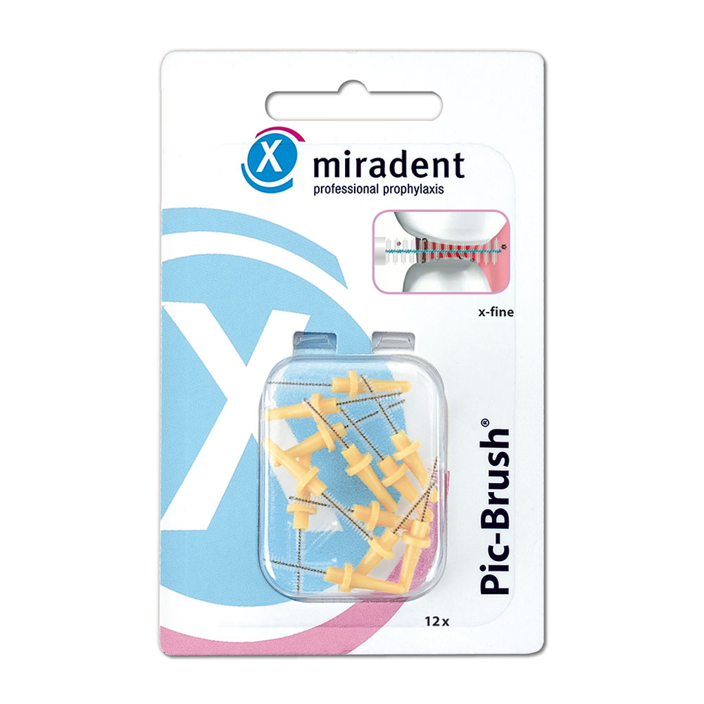 Interd.Pic-Brush Ersatzb.x-fein gelb