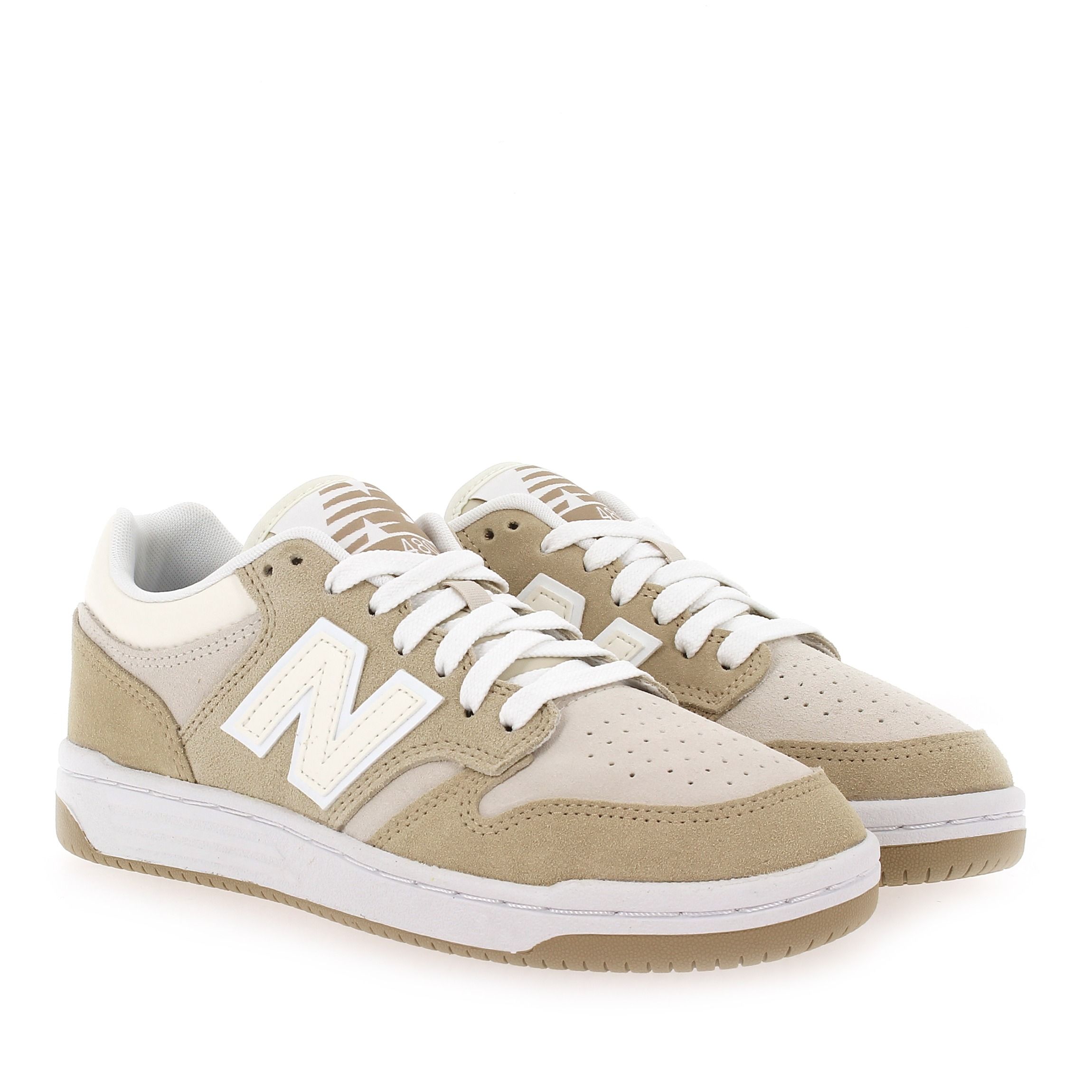 New Balance  BB480LEA - Beige Crème