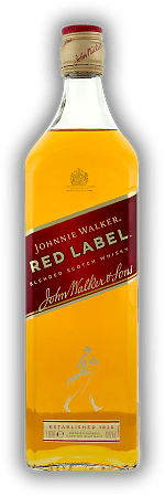 Johnnie Walker Red Label 1,0 Liter Johnnie Walker Red Label 1,0 Liter Der bekannteste und meistgetrunkene Scotch Whisky der Welt. 1	 Liter - Vol 40%