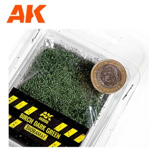 Birch Dark Green Leaves - 28mm. 1/72 (Bag 7 Gr.)