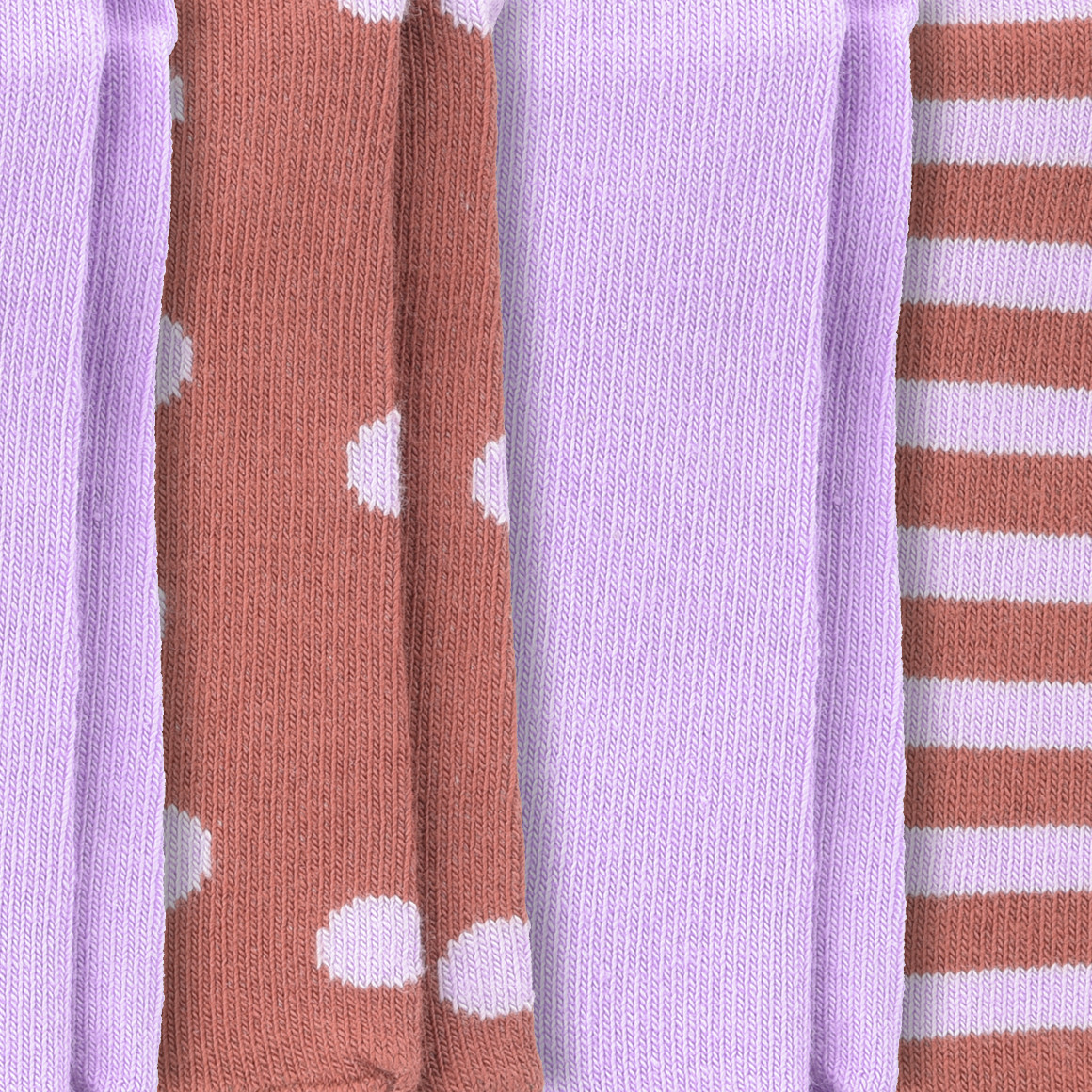 7 Paar Mädchen Sneaker-Socken im Set