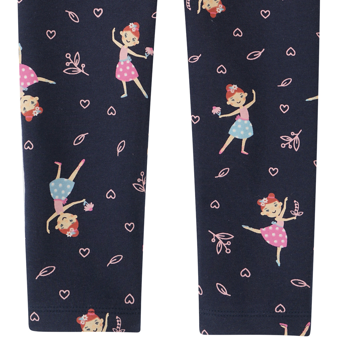 Mädchen Leggings mit Tänzerinnen-Allover