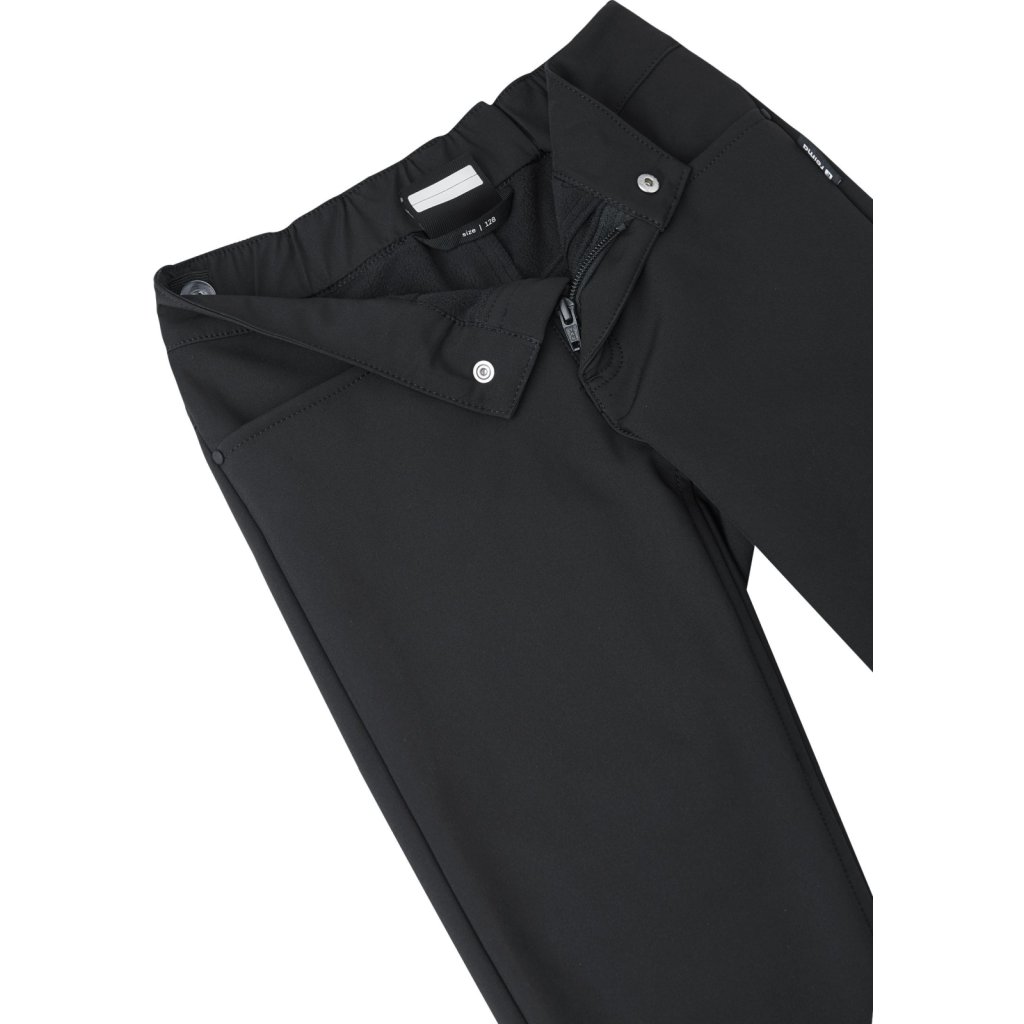 Reima Idea Soft Black Softshellhose
