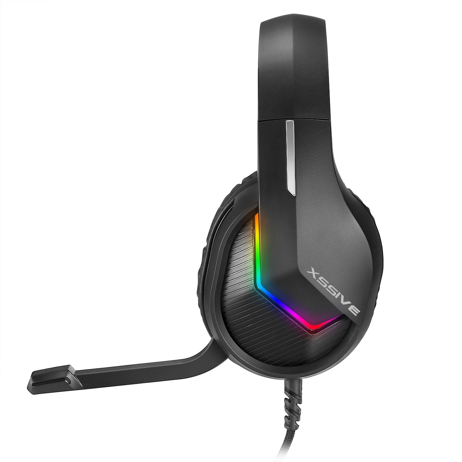 COFI 1453 Premium Headset RGB Beleuchtung für Playstation 5 Laptop PC Xbox Gaming-Headset