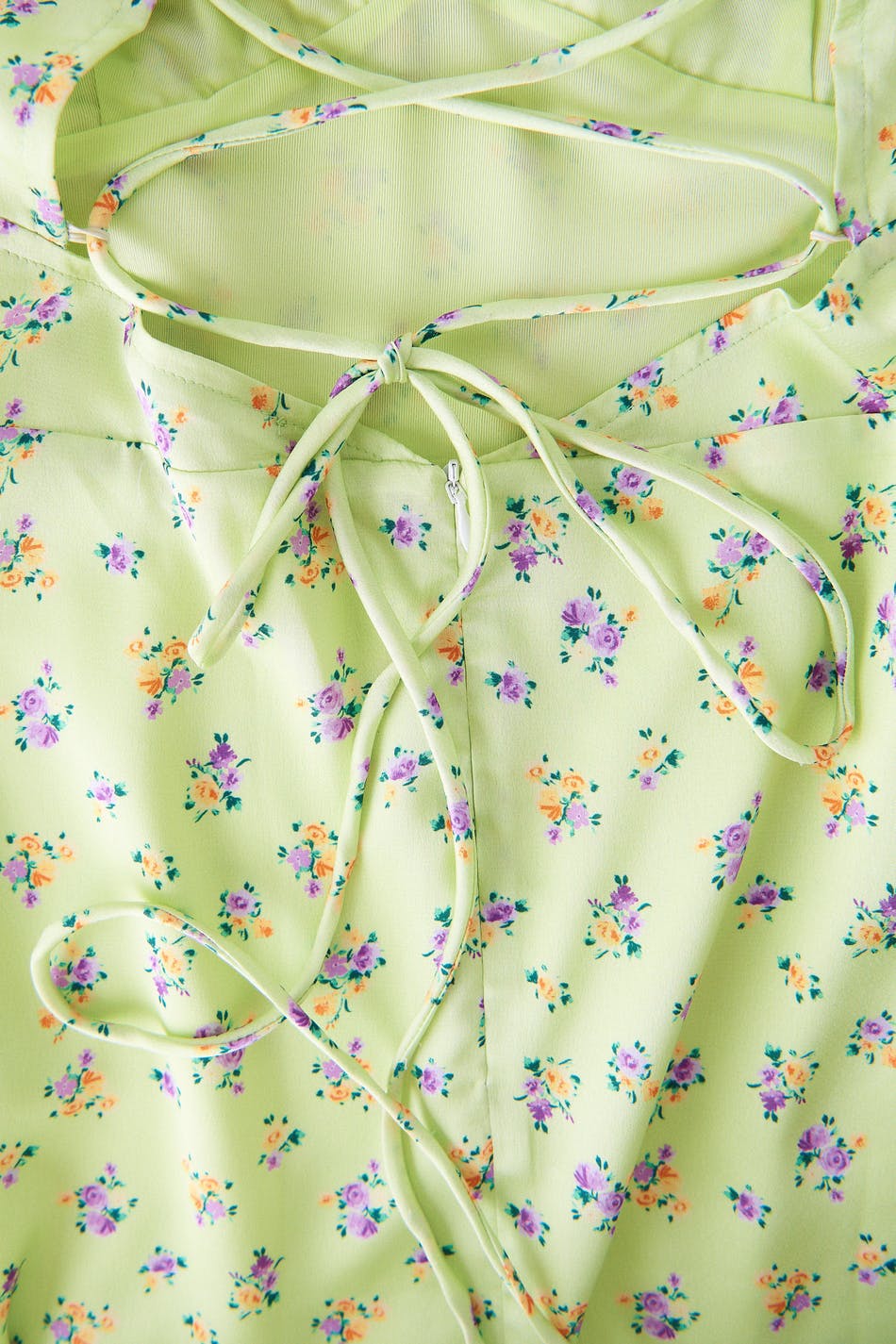 Gathered bust mini dress