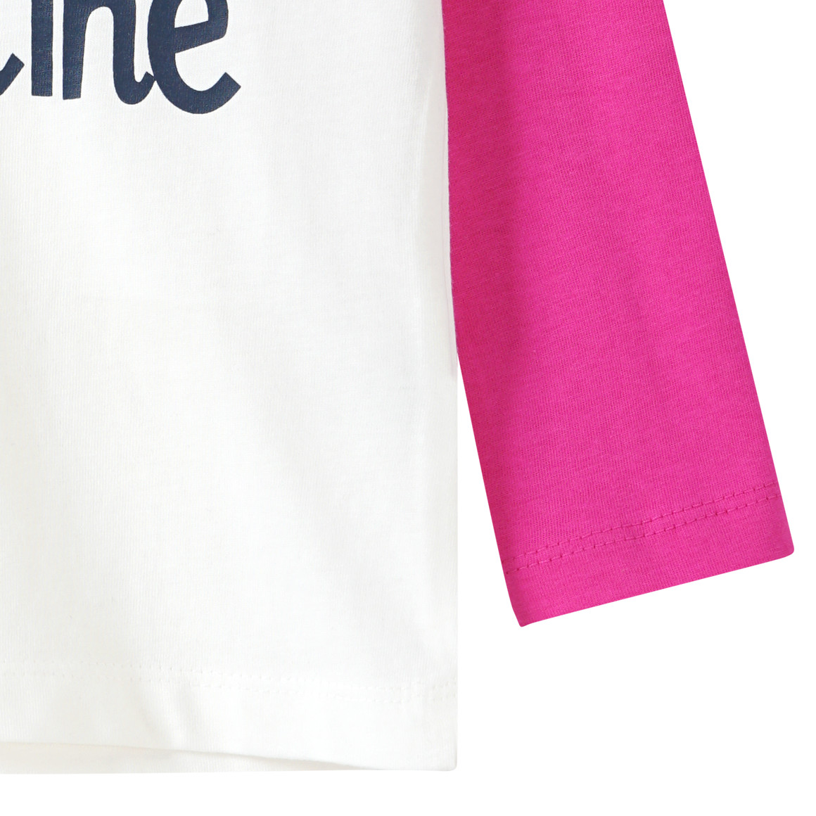 Mädchen Langarmshirt mit Message-Print