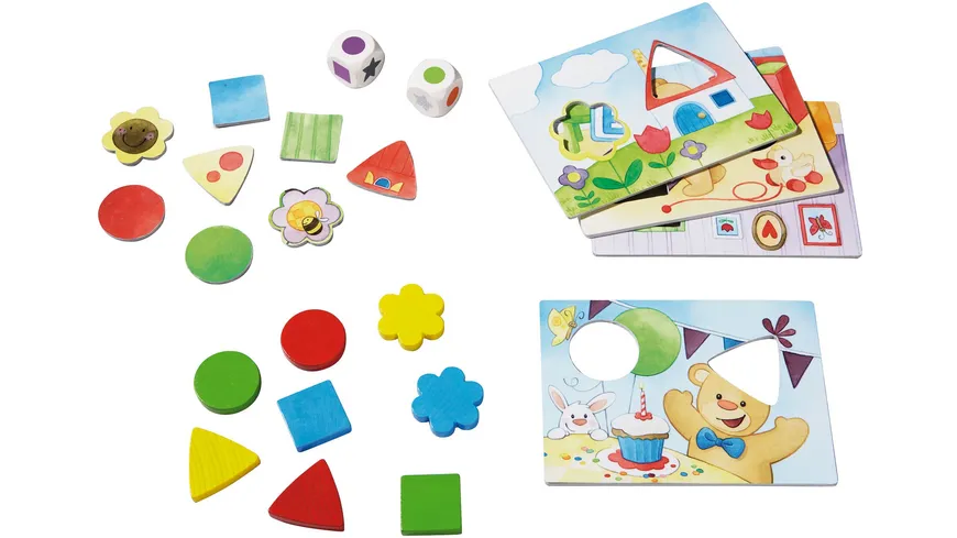 HABA - Meine ersten Spiele - Teddys Farben und Formen