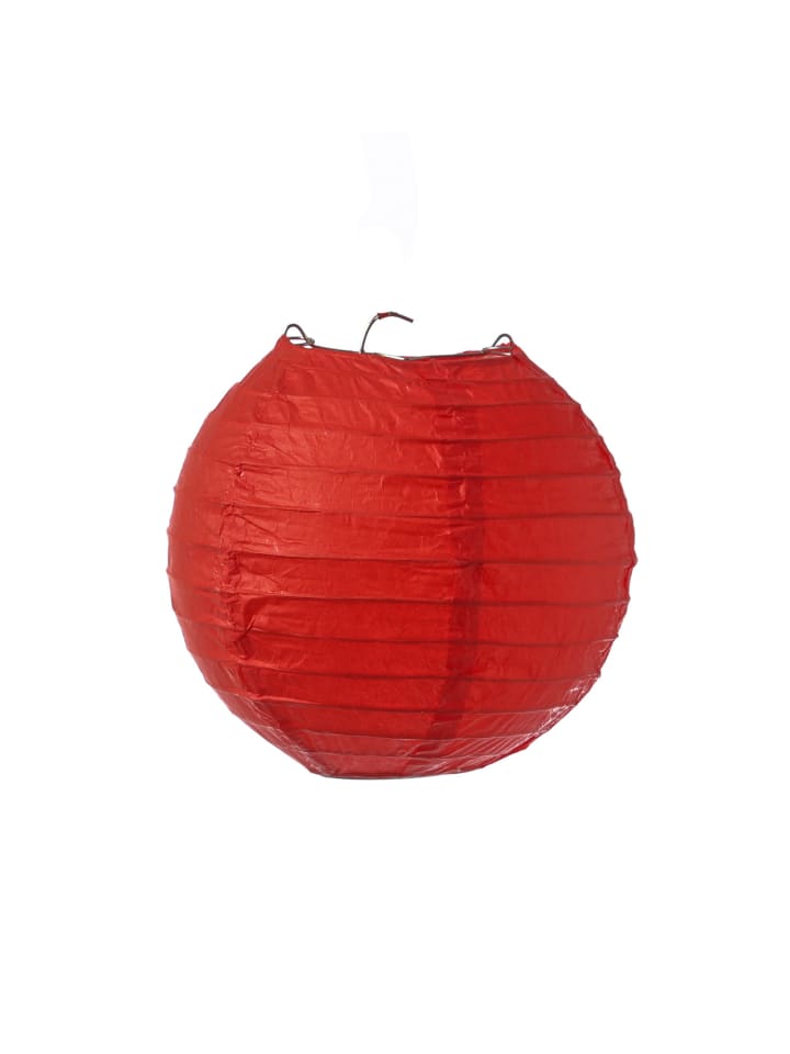 MARELIDA 12-teiliges Papierdekoration Partyset (Lampions, Herzen, Pompoms) in rot, weiß günstig kaufen onesize