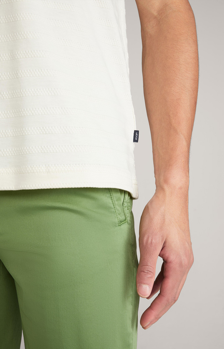 T-Shirt Carisio in Beige gestreift