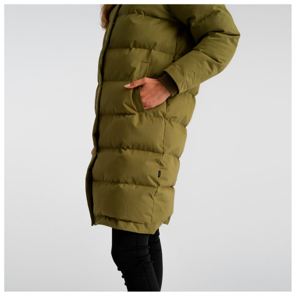 Selfhood - Women's Hooded Puffer Coat - Mantel