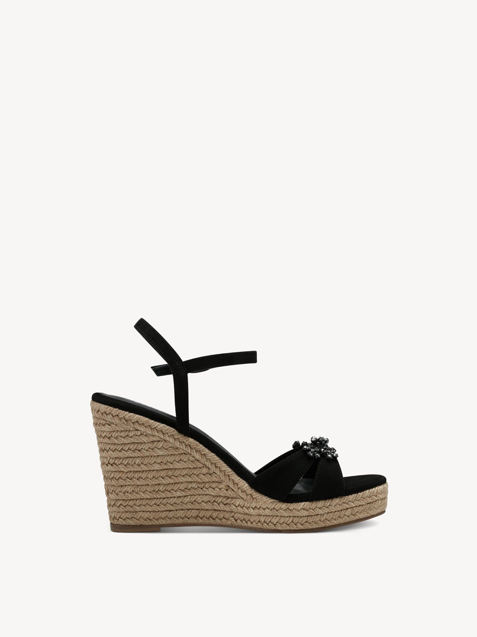 Sandale à talon - noir