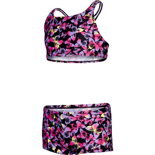 KINDER BIKINI PR BLEG 2PC JF BLACK/PINK
