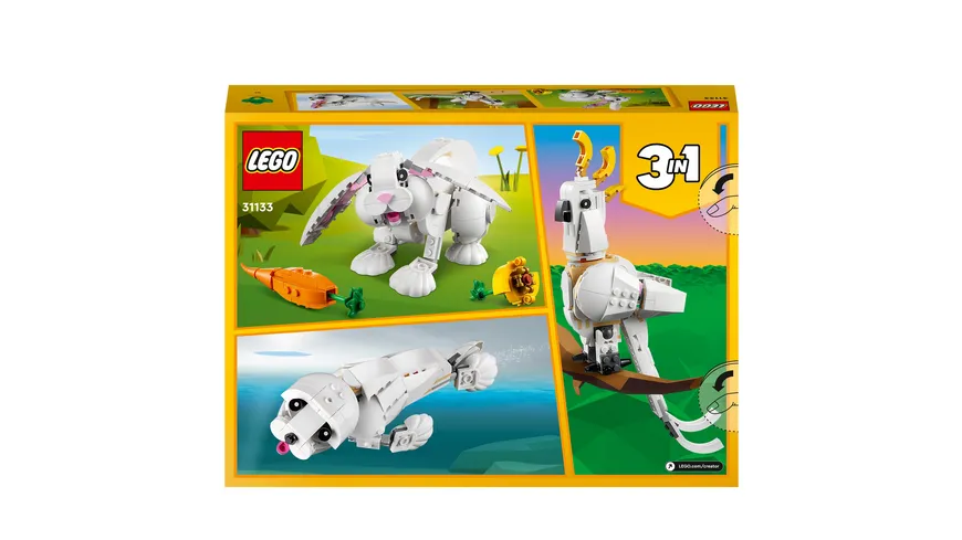 LEGO Creator 3in1 31133 Weißer Hase