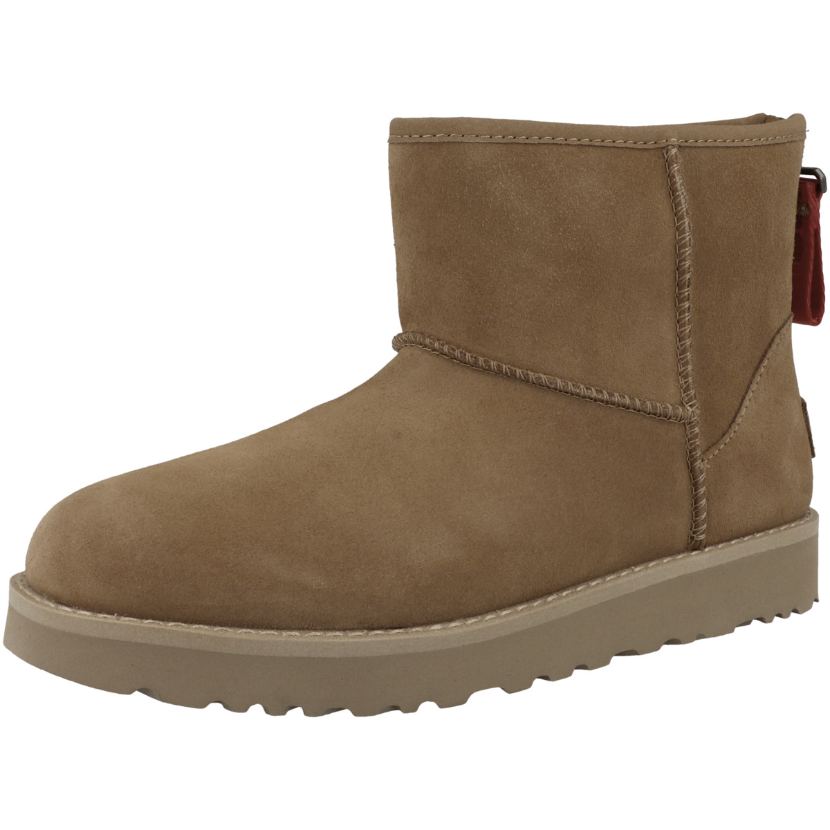 UGG Classic Mini Logo Zip Boots braun