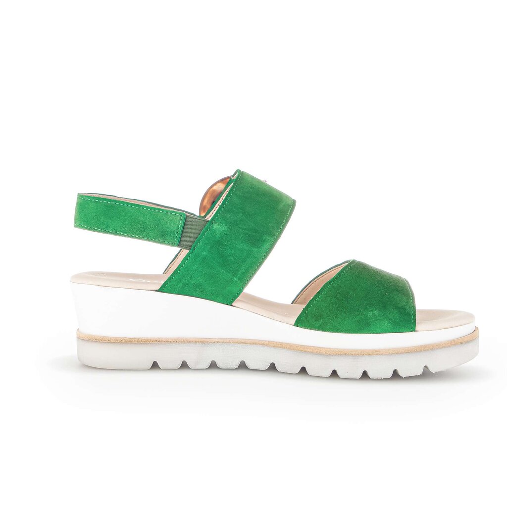 Gabor fashion Keilsandalette grün