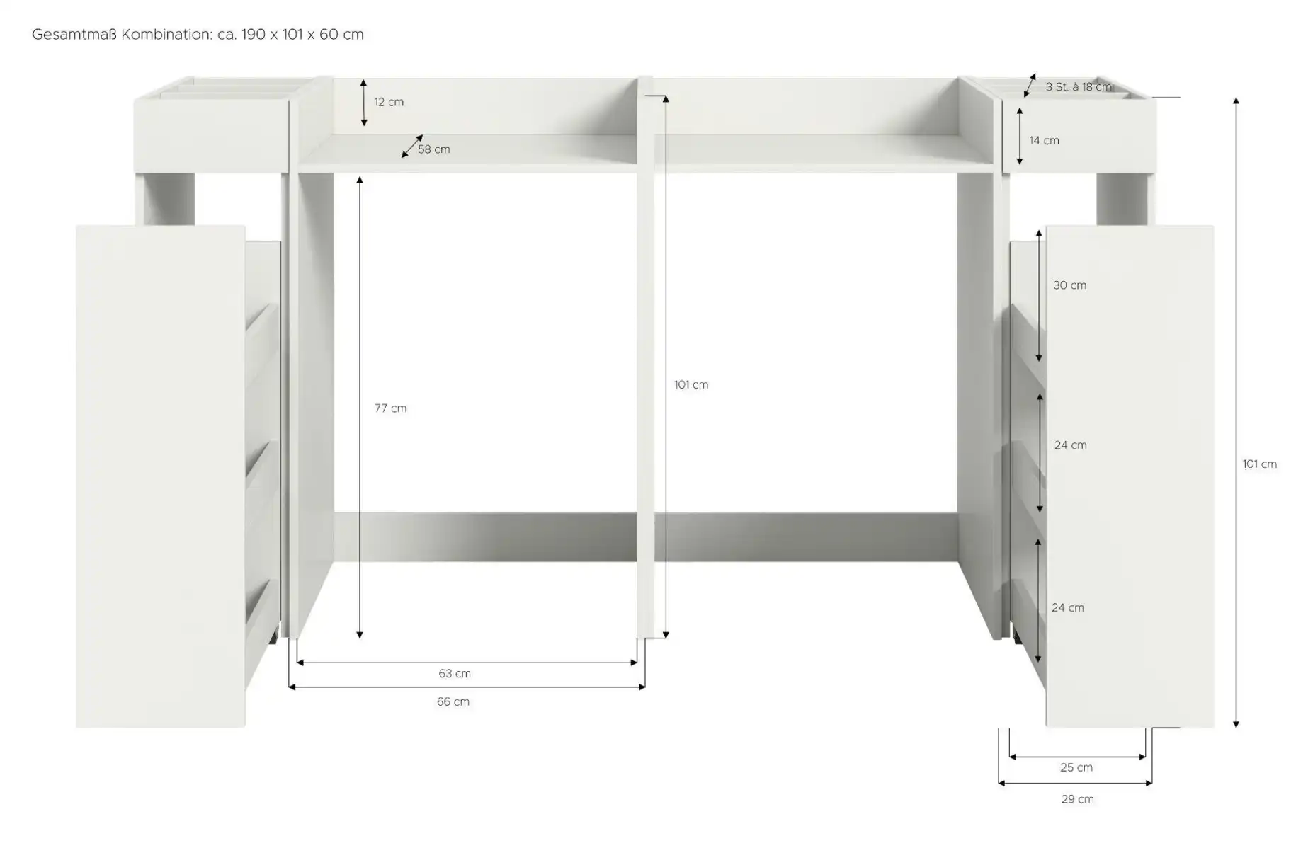 Waschmaschinenschrank