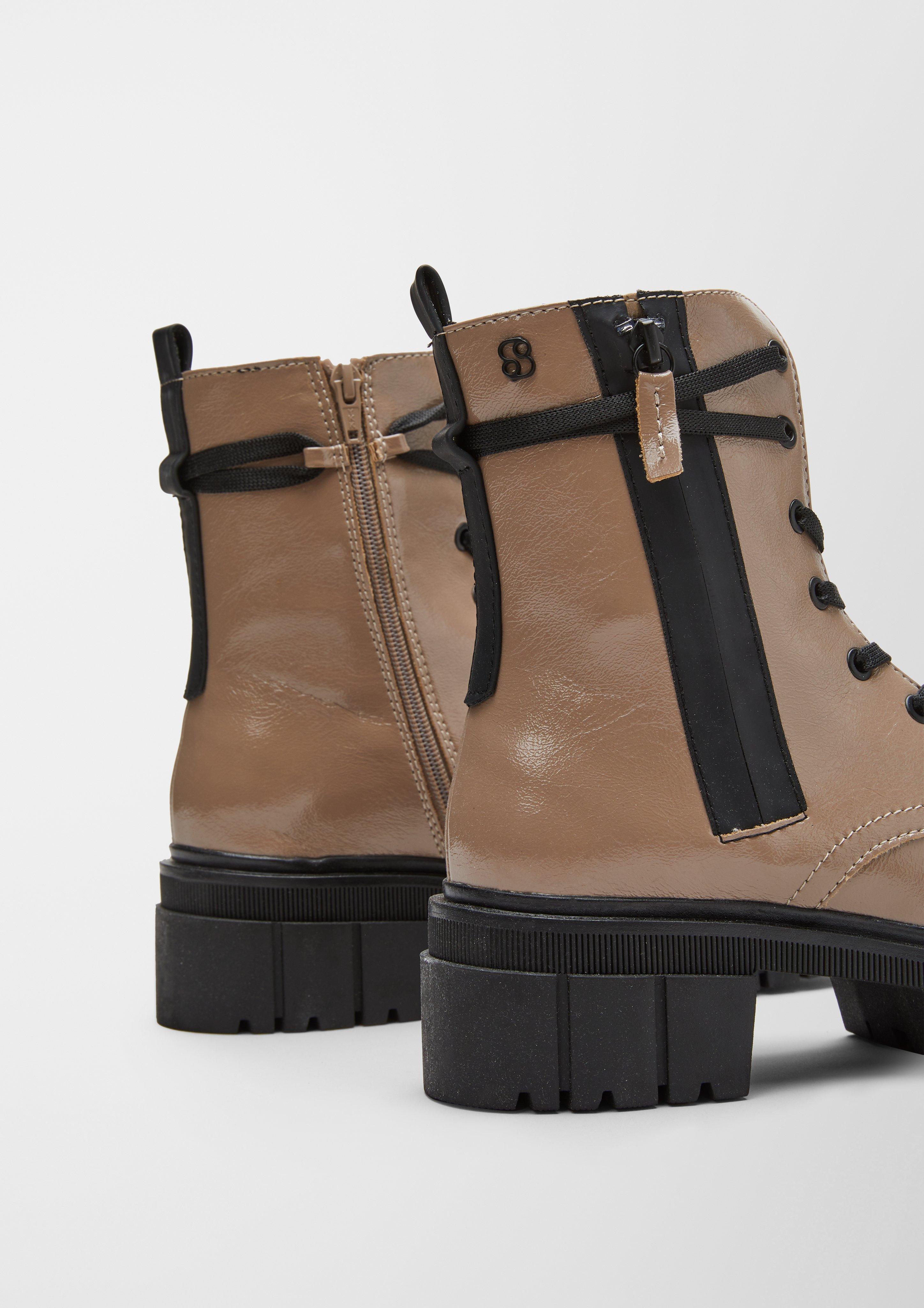 Boots in Lackleder-Optik  6006514-344