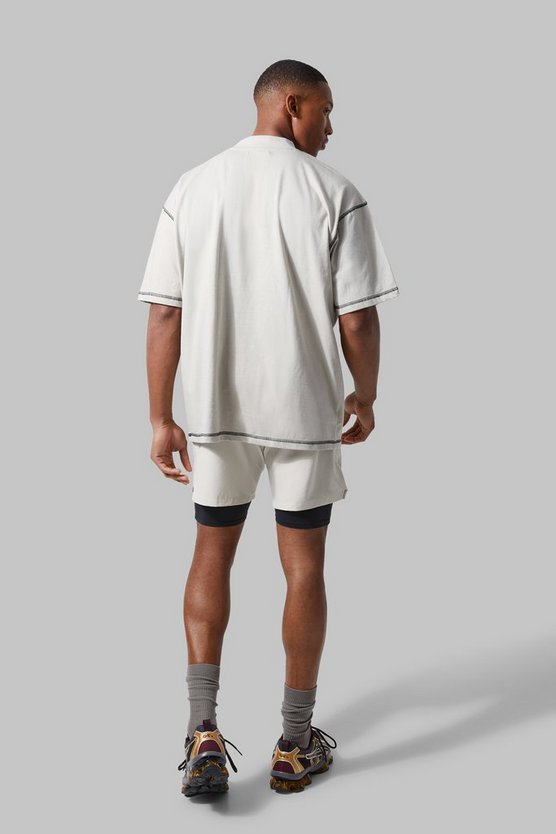 Active matte Poly 2-in-1 Shorts