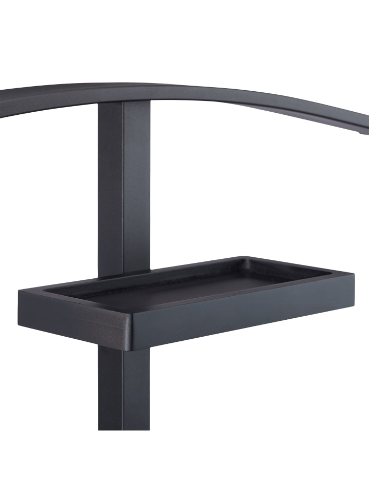 relaxdays Stummer Diener in Schwarz - (B)52,5 x (H)112 x (T)20 cm günstig kaufen onesize