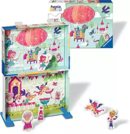 Kinderpuzzle ab 4 Jahren - Royale Party - 24 Teile