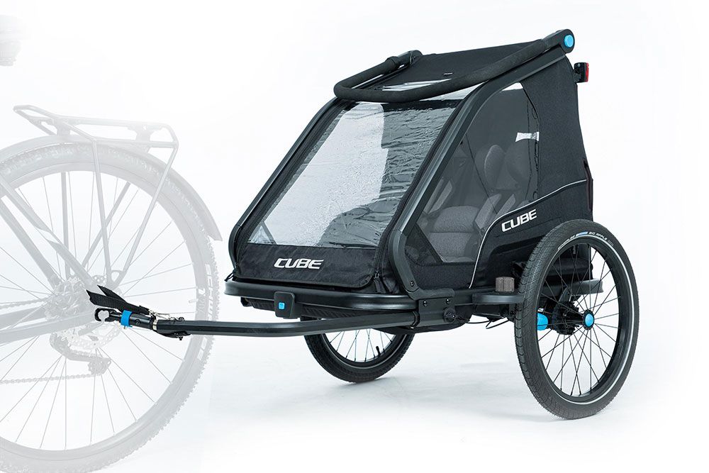 Cube Double CMPT Fahrradanhänger kaufen | Bike-Discount