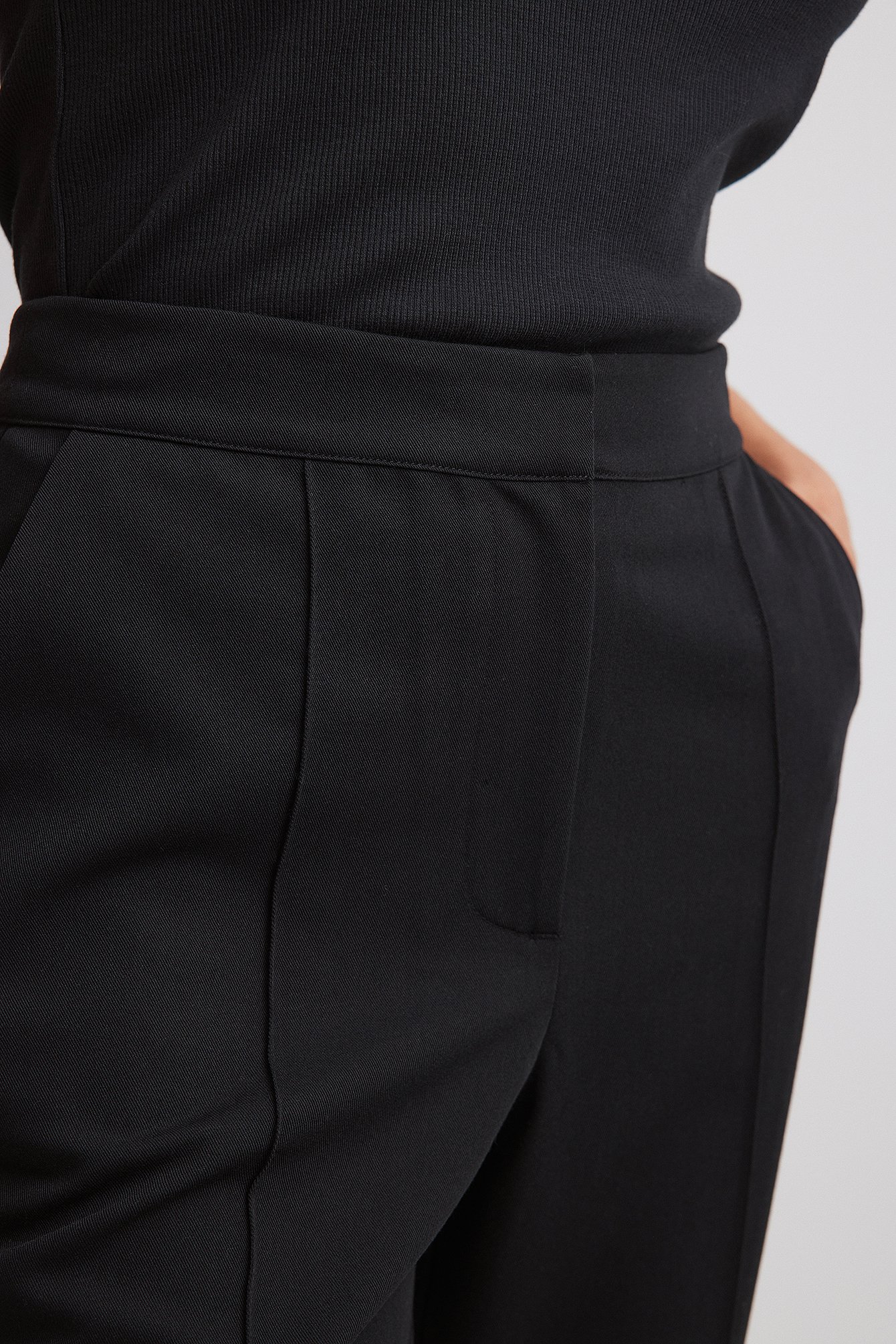 Schlaghose mit hoher Taille