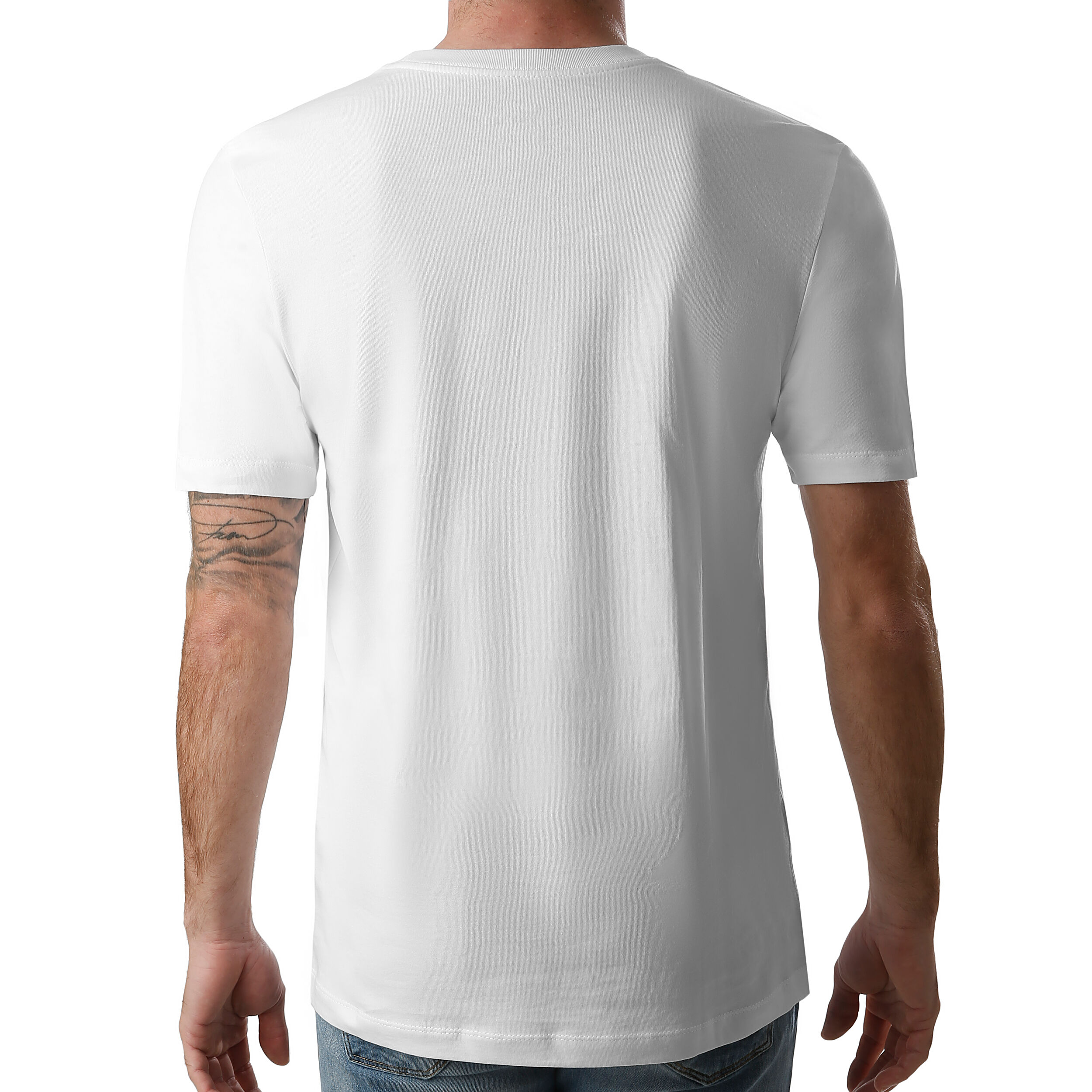 Sportswear T-Shirt Herren - Weiß, Schwarz