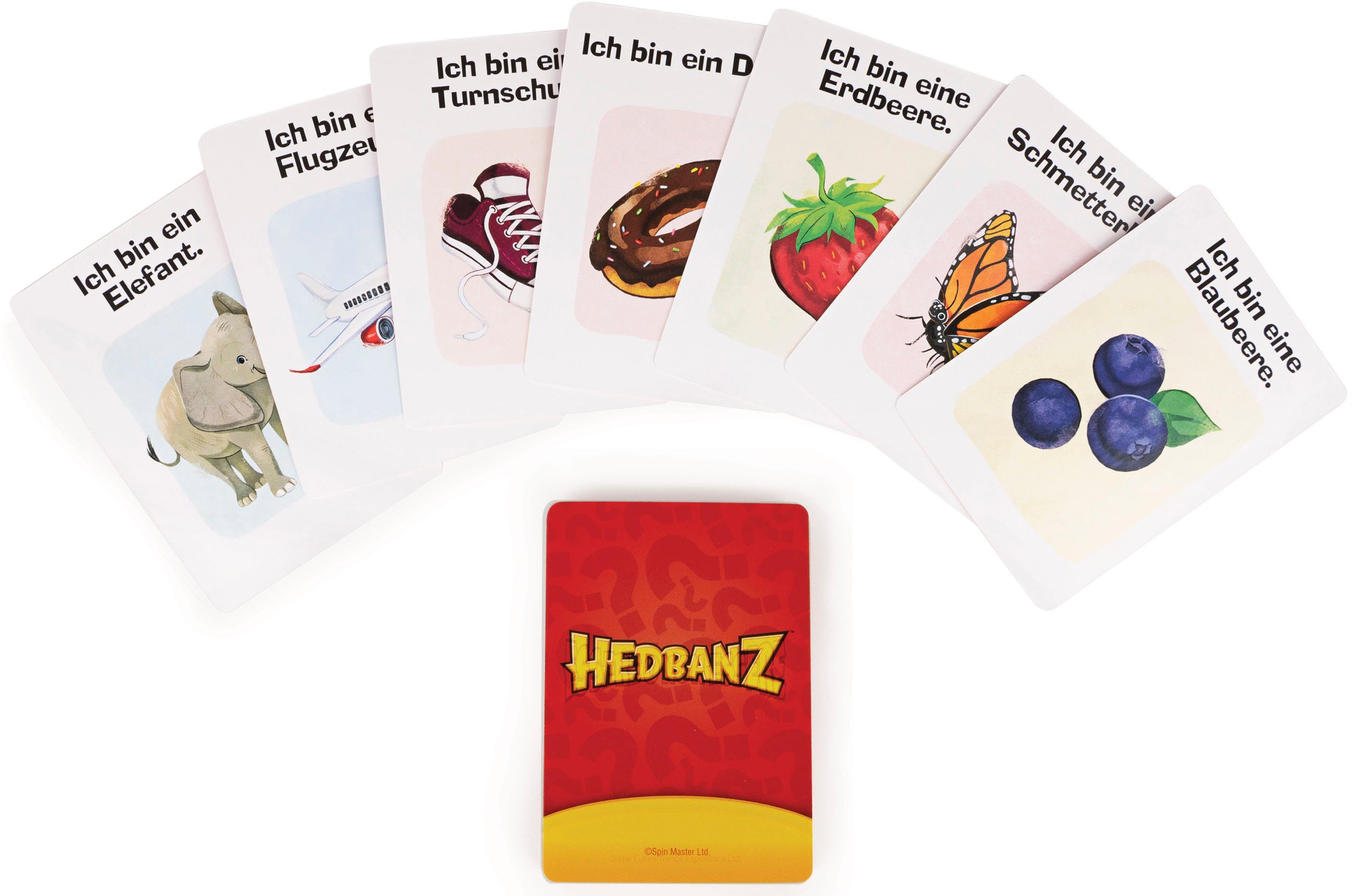 Spin Master Spiel, Ratespiel Spin Master Games, Hedbanz, Neuauflage mit tollem Spielmaterial