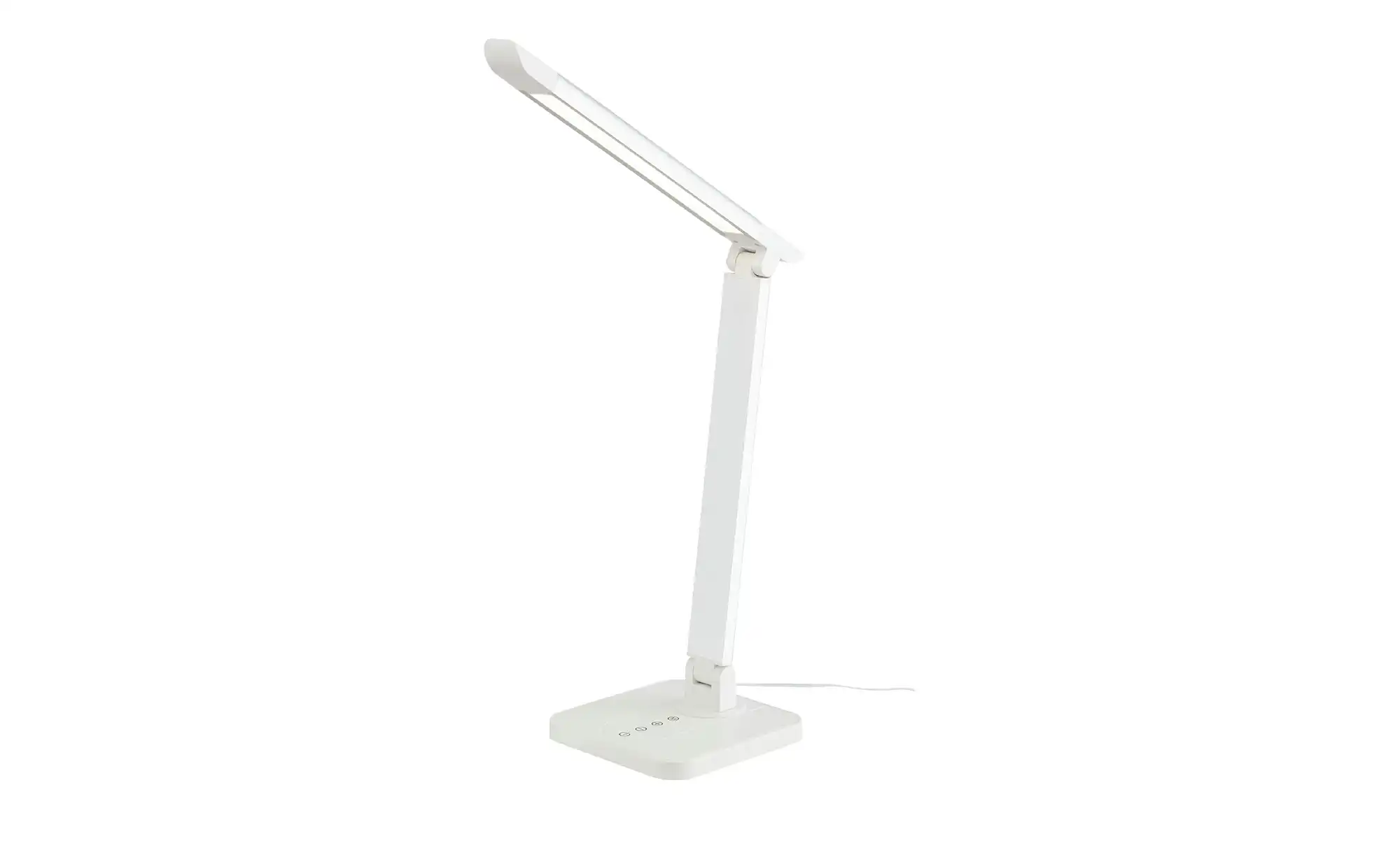 KHG LED-Tischleuchte, 1-flammig, Alu/weiß