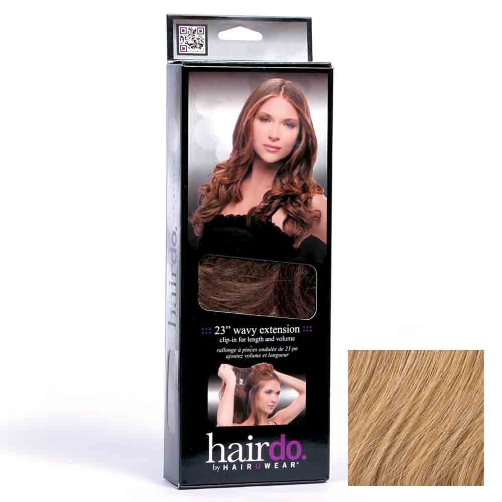 Hairdo Haarteil Clip in Wavy Extension R25 Ginger Blond 55cm
