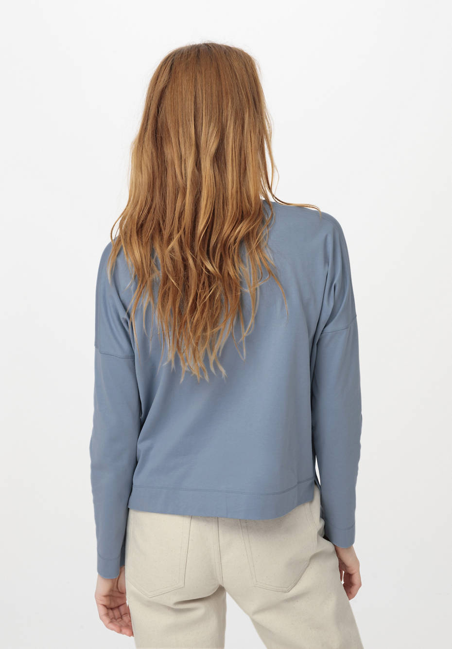Langarm-Shirt aus reiner Bio-Baumwolle