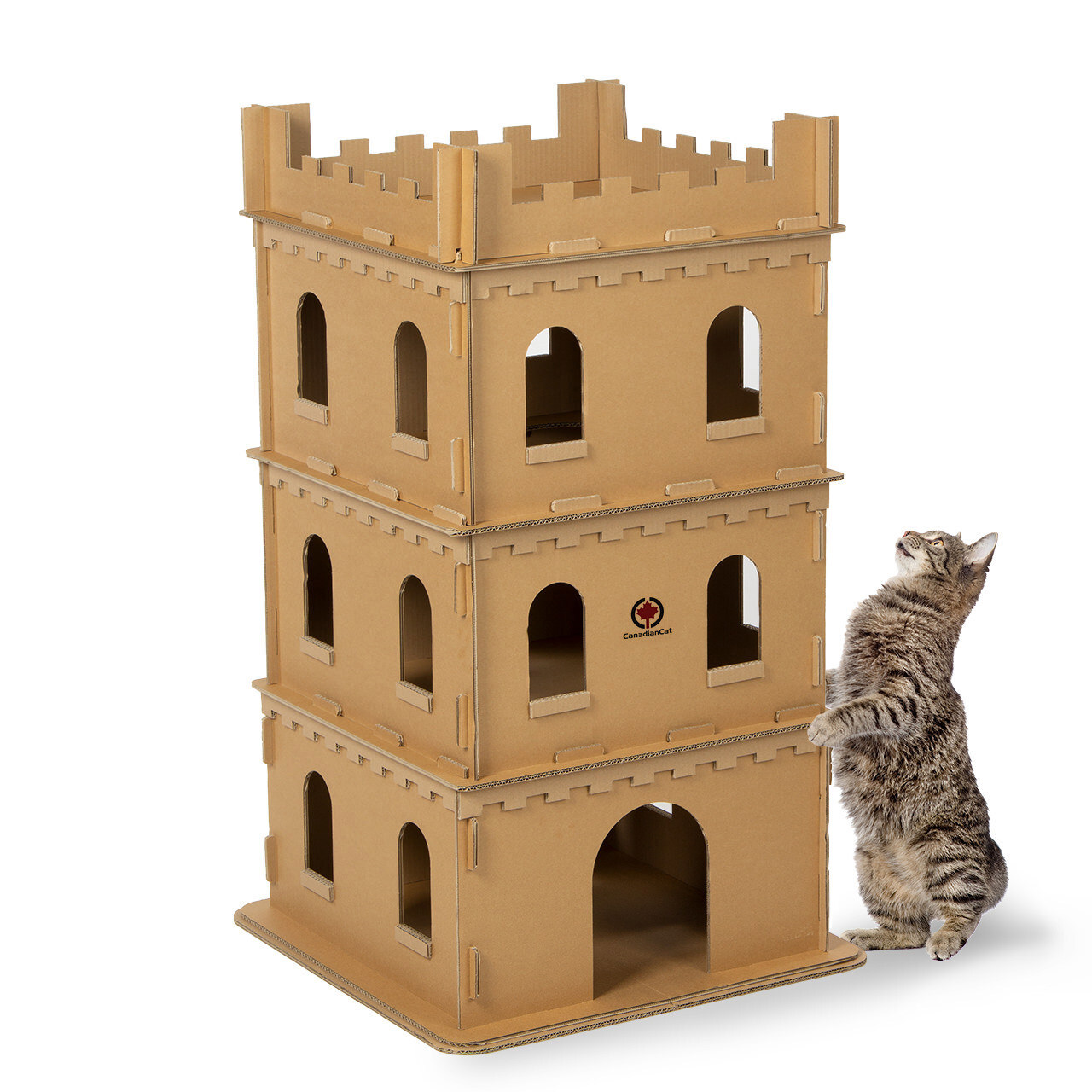 Canadian Cat Company Kratzbäume Canadian Cat Company Katzenburg XL aus Pappe