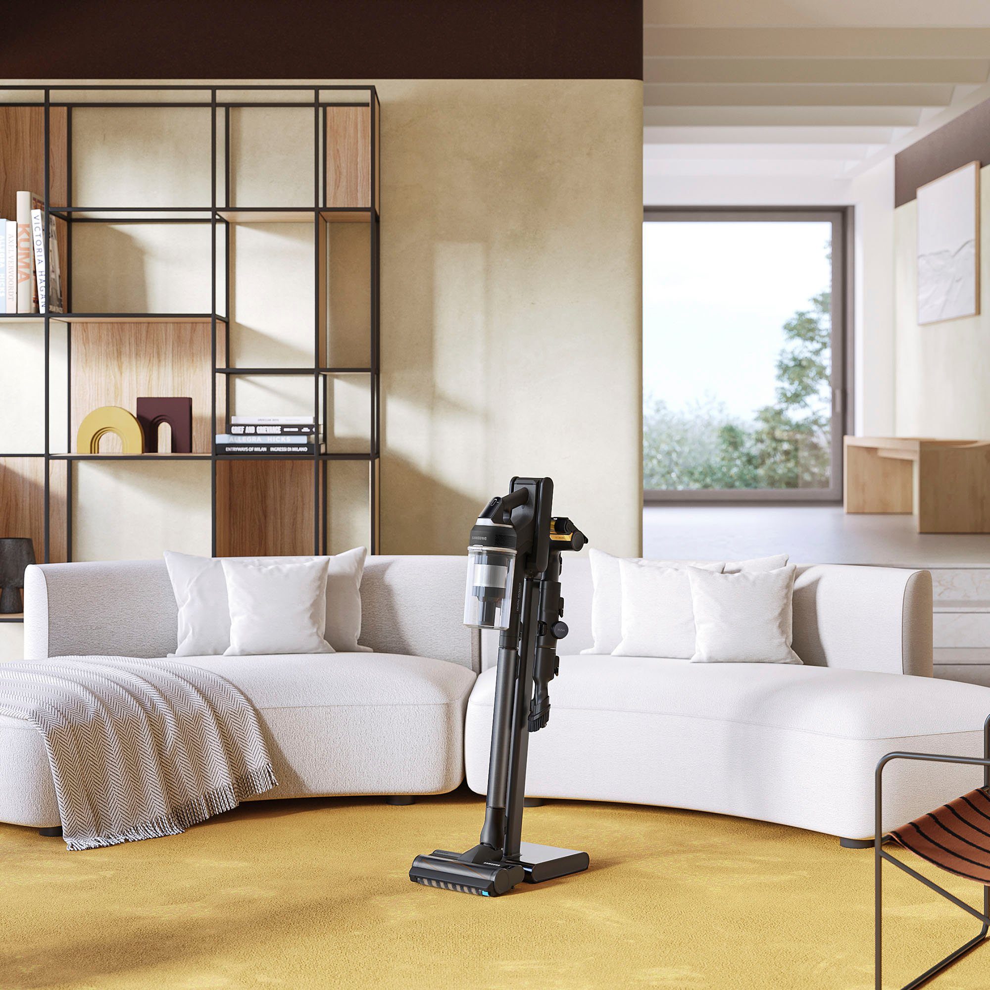 Samsung Akku-Handstaubsauger Jet 95 Akku+ PetPRO, VS20C95D2TK/WD, 580 W, beutellos, 2x Akkus