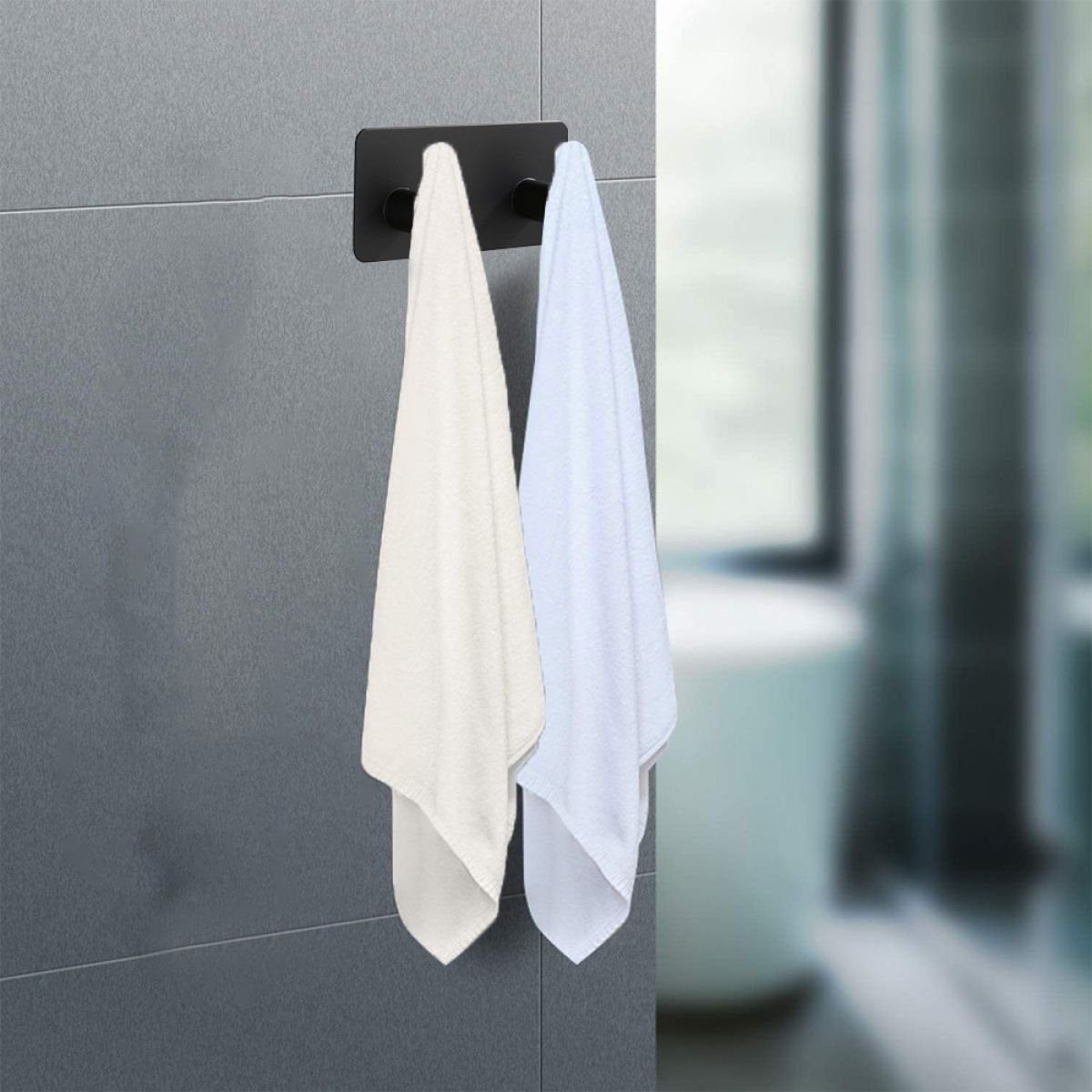LENBEST Wandhaken Wandhaken Home Handtuchhaken Bad, zum Aufhängen von Handtüchern, (1-St)