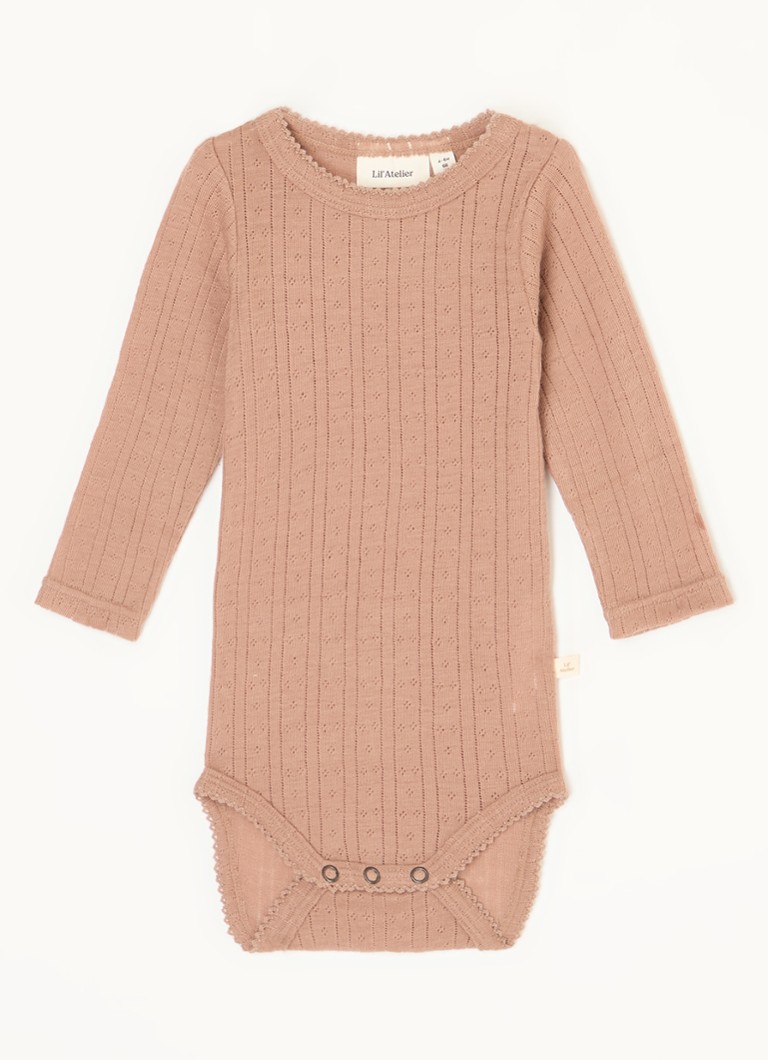 Costum dintr-o singură piesă Lil' Atelier NBF Naima din lână merinos