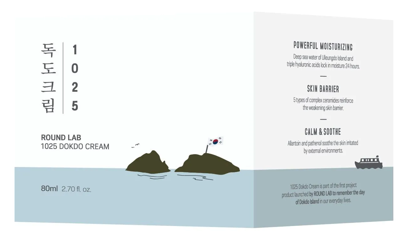 „Round Lab 1025 Dokdo“ – kreminis 80 ml