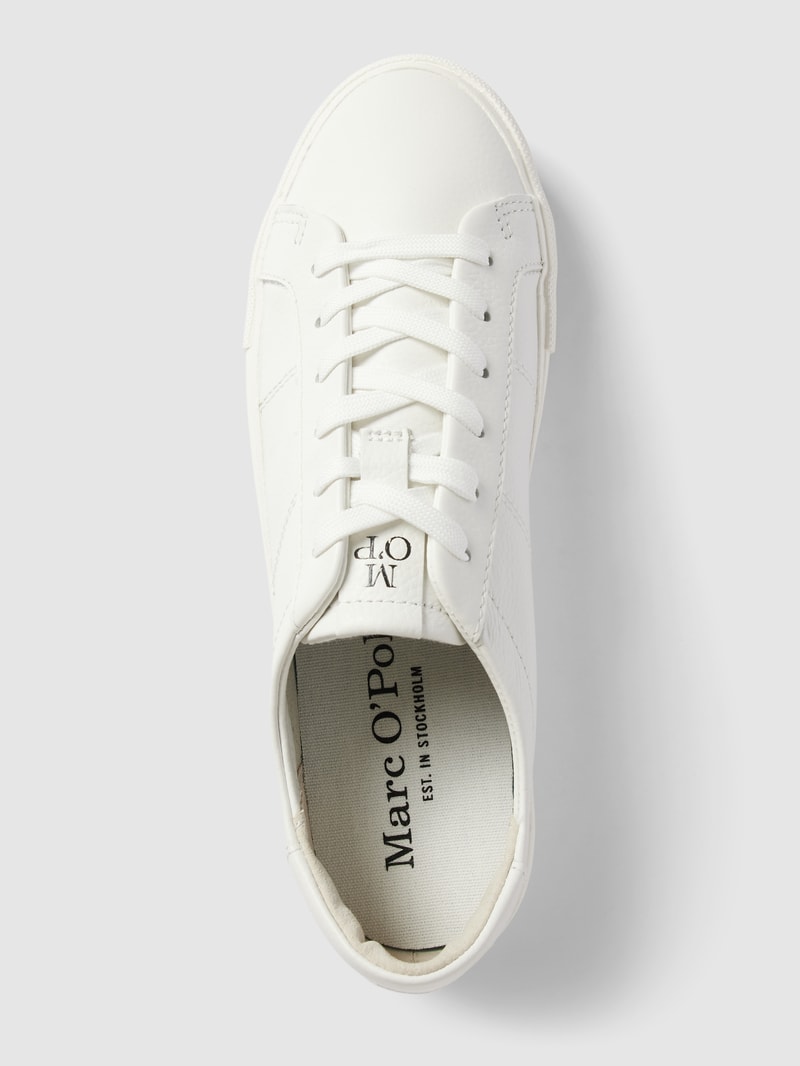 Sneaker mit Label-Details in weiß