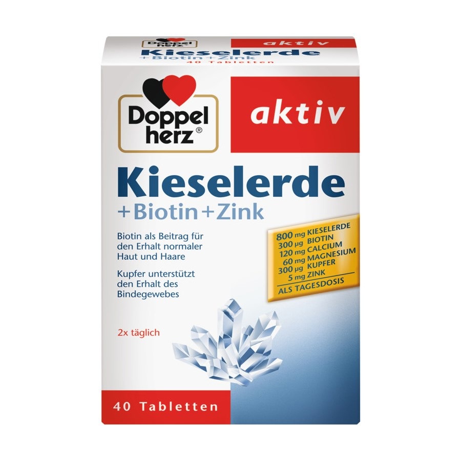 Kieselerde + Biotin + Zink Tabletten