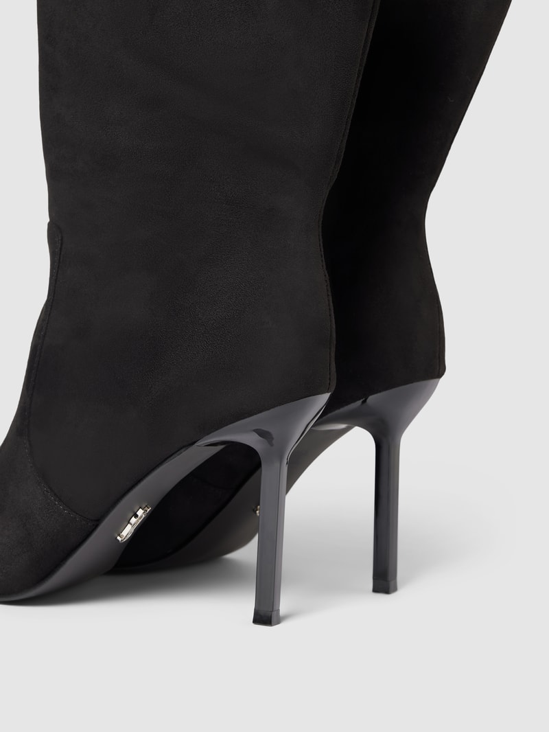 Stiefel mit Pfennigabsatz Modell 'INTRUDER' in schwarz