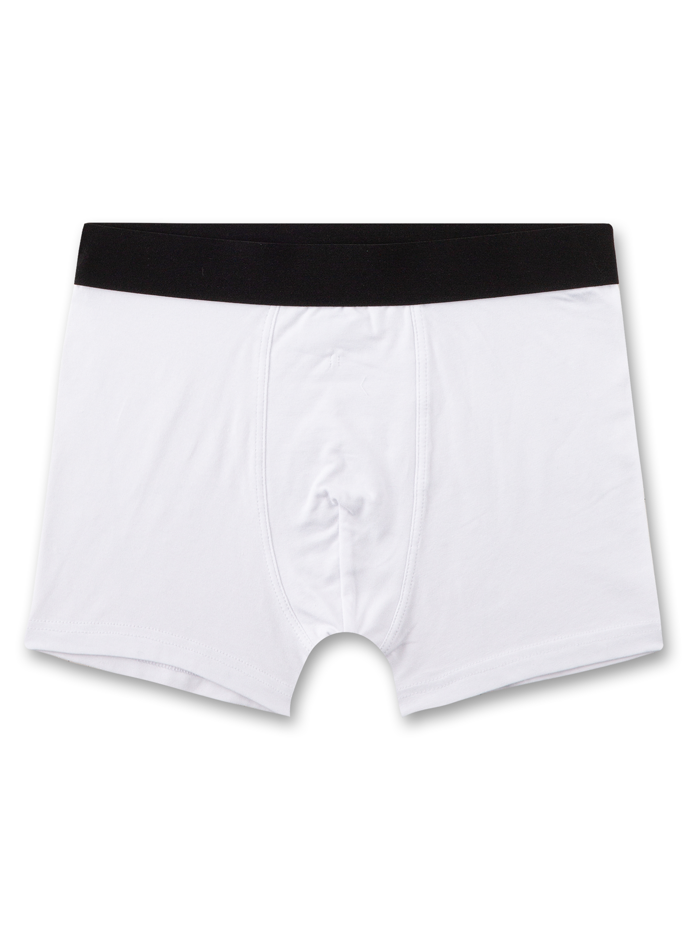 Jungen-Hipshorts (Doppelpack) Weiß