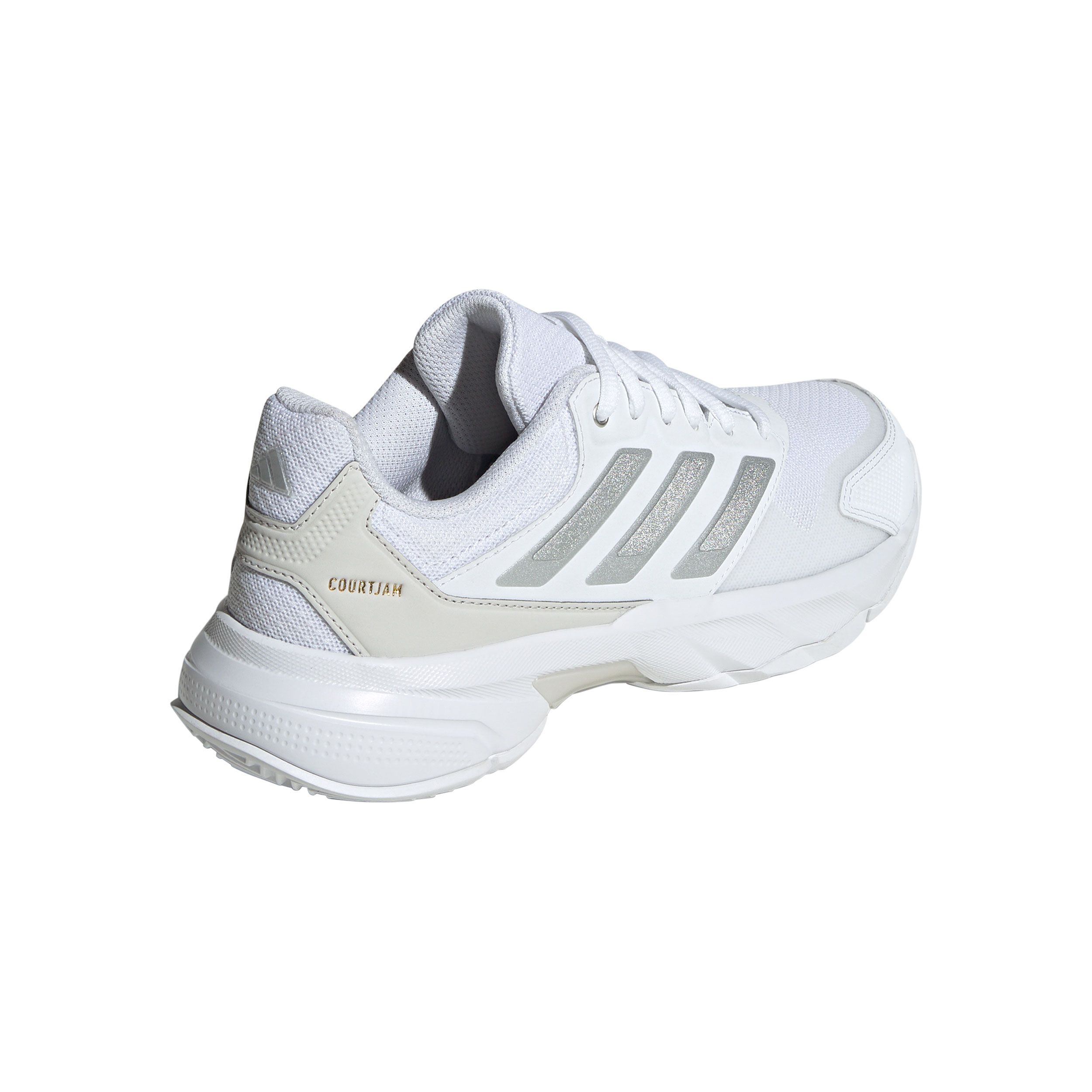 CourtJam Control 3 Allcourtschuh Damen - Weiß, Silber