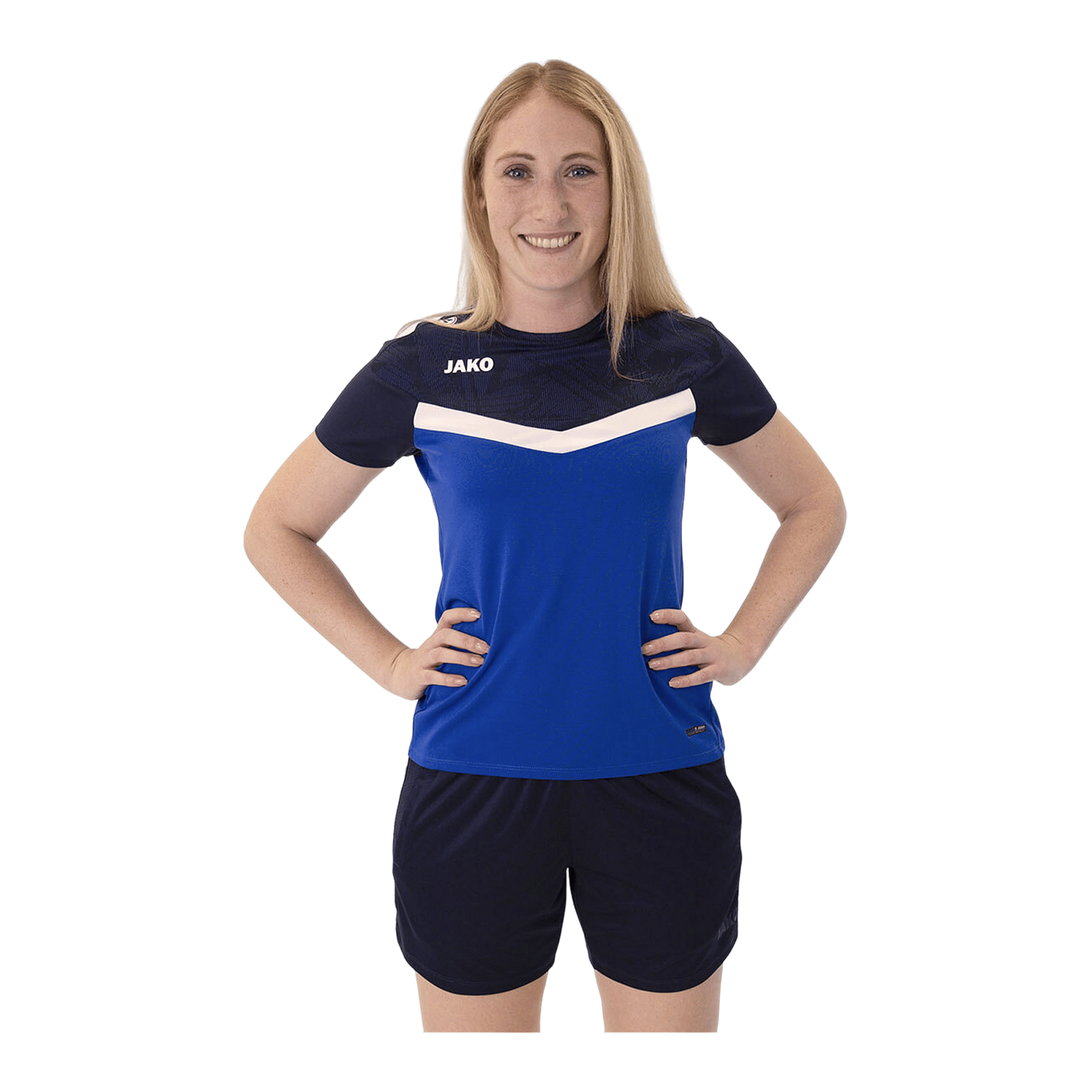 JAKO Iconic T-Shirt Damen Blau F403