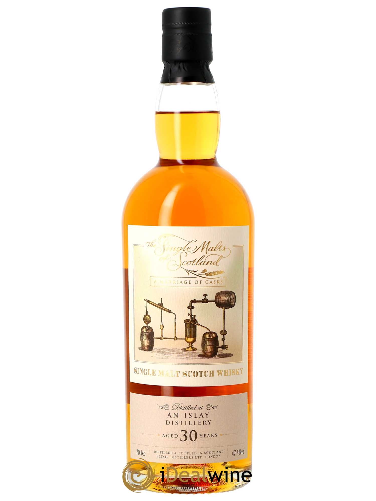 Whisky Elixir A Marriage of Casks 30 ans (70cl)  - Lot de 1 Bouteille