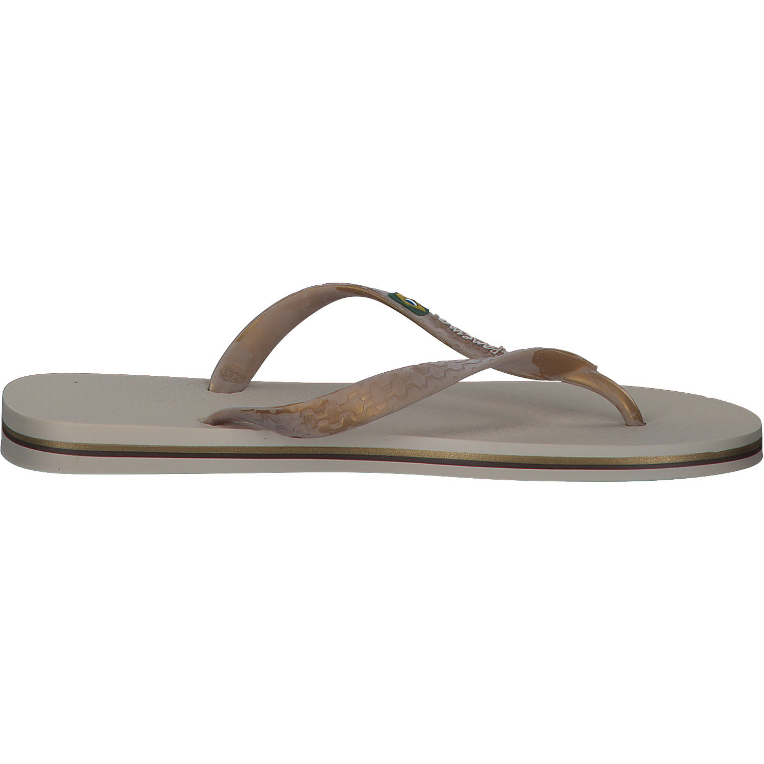 Ipanema Classic Brasil II Fem 80408, Zehentrenner, Damen, beige/gold