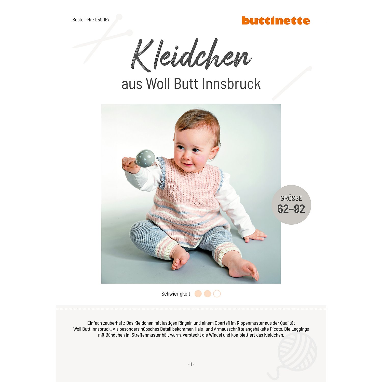 Strickanleitung – Kleidchen aus Woll Butt Innsbruck