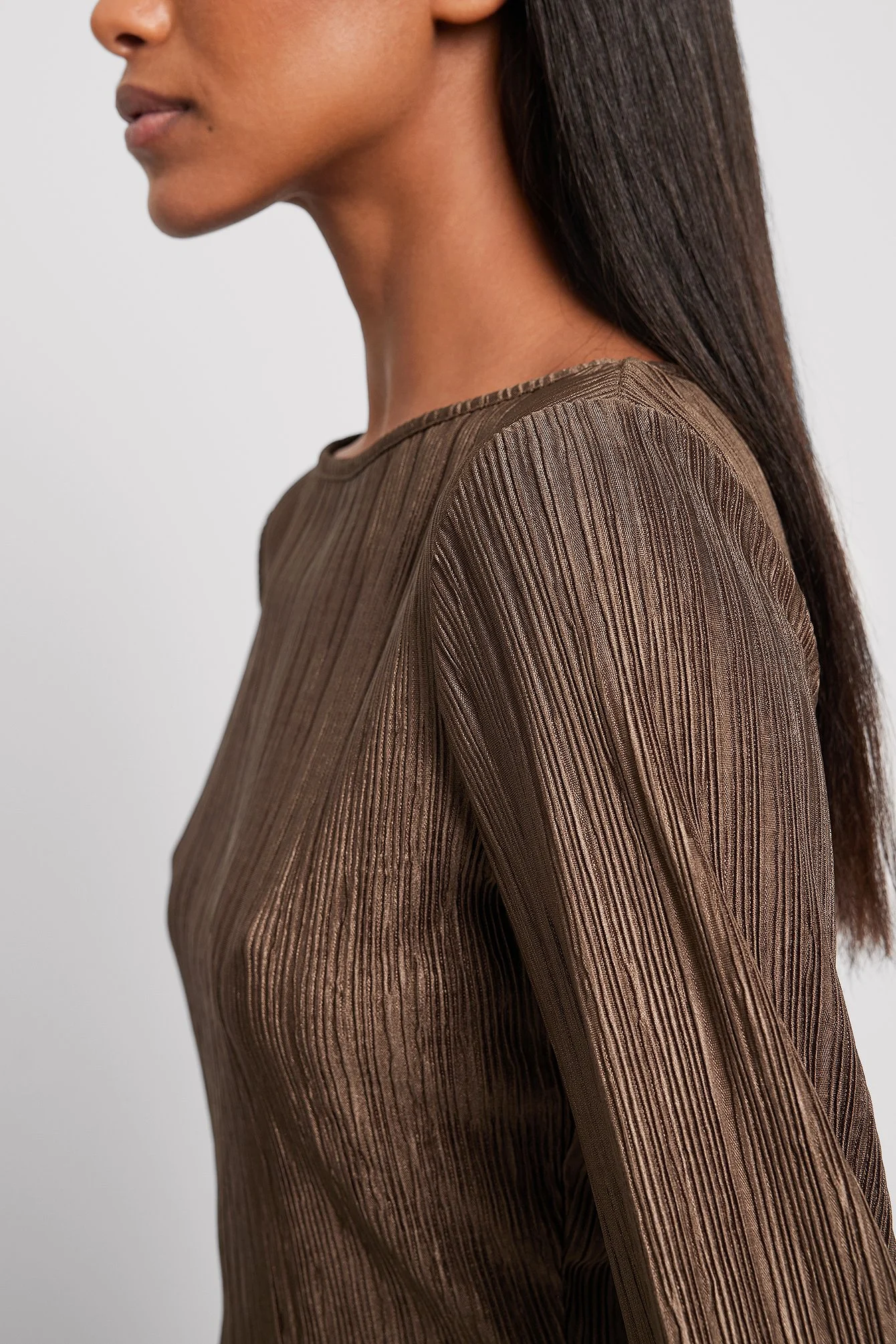 Plissiertes Top